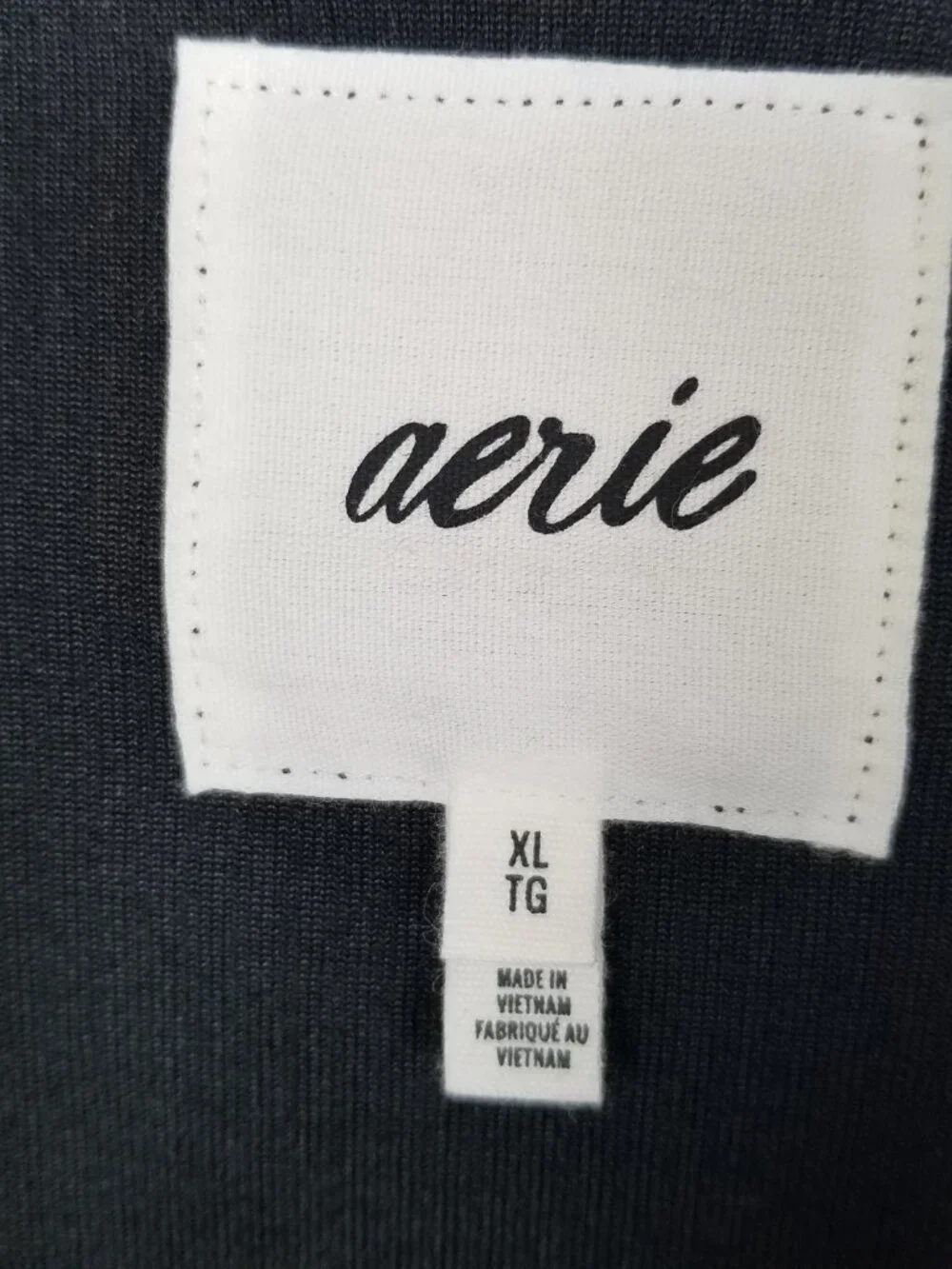 Moto Jacket Aerie Short Black  Zip Up Corduroy Size XL Pockets